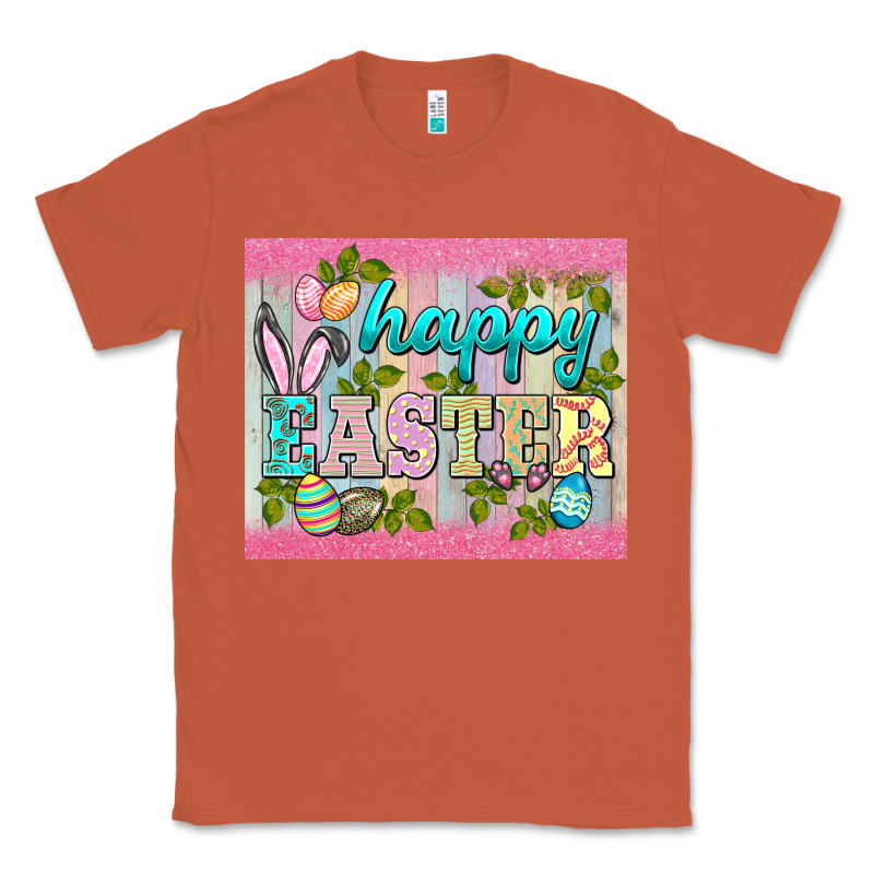 Happy Easter Mousepad Classic Tee by BarkalooDesign | Teevron