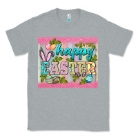 Heather Grey happy easter mousepad Classic Tee - BarkalooDesign
