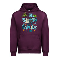 Mauve Wine oh ship its a family trip Urban Hoodie - MaliasSmallBusiness