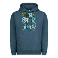 Pigment Midnight Navy oh ship its a family trip Urban Hoodie - MaliasSmallBusiness