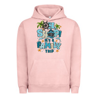 Pigment Salmon oh ship its a family trip Urban Hoodie - MaliasSmallBusiness