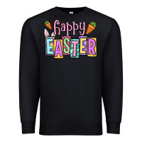 Black Easter Day Happy Easter Premium Sweatshirt - OliviaCreatesArt