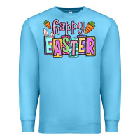 Ocean Blue Easter Day Happy Easter Premium Sweatshirt - OliviaCreatesArt