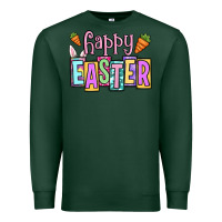Sports Green Easter Day Happy Easter Premium Sweatshirt - OliviaCreatesArt