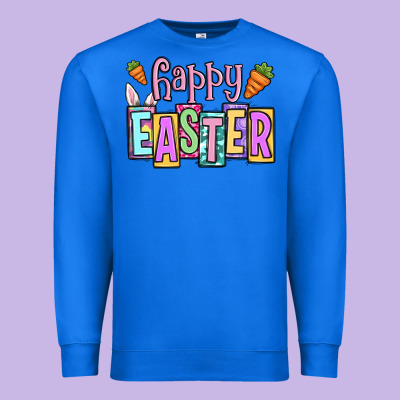 Easter Day Happy Easter Premium Sweatshirt Designed By Oliviacreatesart