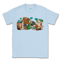 Dusty Blue western coffee cups Classic Tee - texasbilliewilder