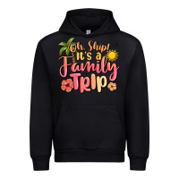 Black oh ship its a family trip summer vacation Urban Hoodie - MaliasSmallBusiness