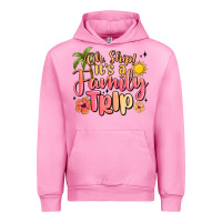 Fuchsia Pink oh ship its a family trip summer vacation Urban Hoodie - MaliasSmallBusiness