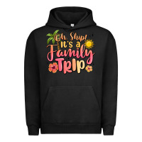 Pigment Black oh ship its a family trip summer vacation Urban Hoodie - MaliasSmallBusiness