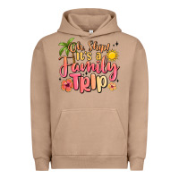 Pigment Burro oh ship its a family trip summer vacation Urban Hoodie - MaliasSmallBusiness