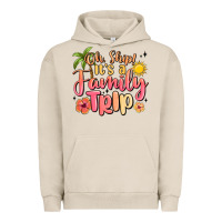 Pigment French Oak oh ship its a family trip summer vacation Urban Hoodie - MaliasSmallBusiness