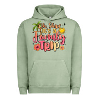 Pigment Oil Green oh ship its a family trip summer vacation Urban Hoodie - MaliasSmallBusiness