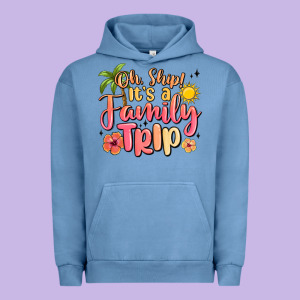 Oh Ship Its A Family Trip Summer Vacation Urban Hoodie Designed By Maliassmallbusiness