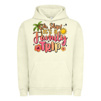 Pigment Pistachio oh ship its a family trip summer vacation Urban Hoodie - MaliasSmallBusiness