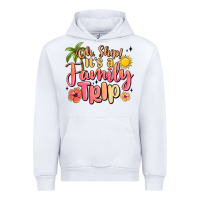 White oh ship its a family trip summer vacation Urban Hoodie - MaliasSmallBusiness