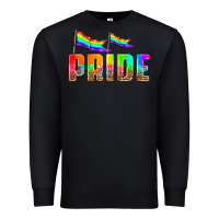 Black pride Premium Sweatshirt - HRA Design Shop