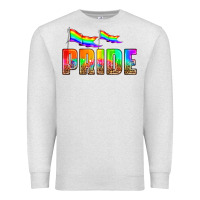 Oatmeal Heather pride Premium Sweatshirt - HRA Design Shop