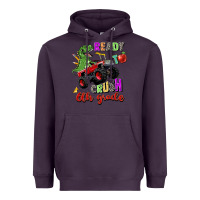 Plum ready to crush 6th grade Heavyweight Hoodie - Zillion Design Studio