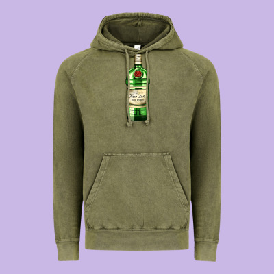 Have Fun Gin Bottle Vintage Hoodie Designed By Adodesignshop