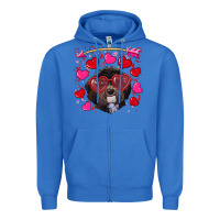 True Royal Valentine's day havanese dog Zipper Hoodie - RanaPortraitStore