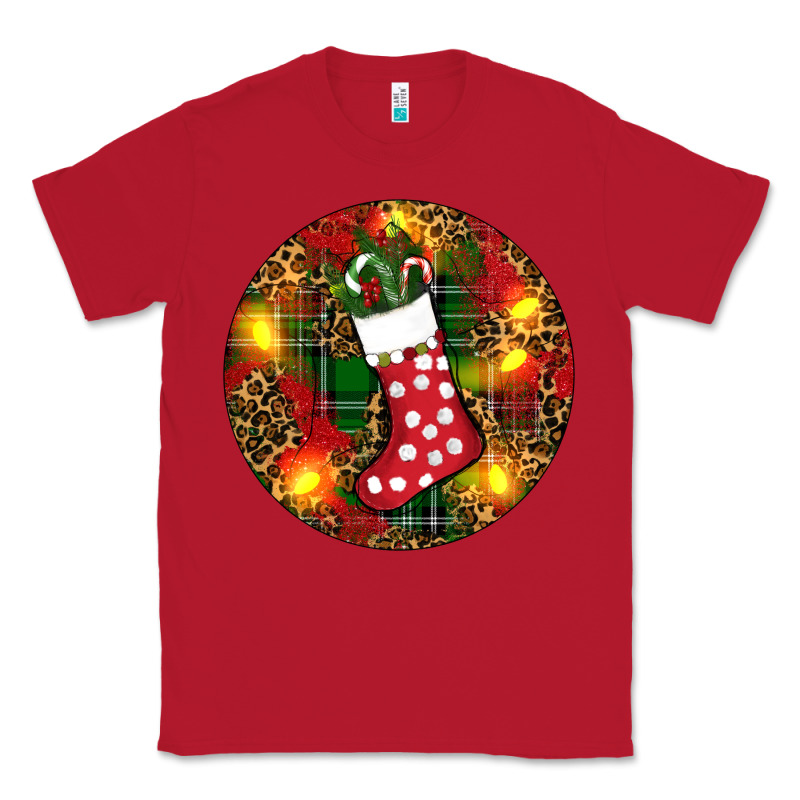 Santa Stocking Christmas Classic Tee by RanaPortraitStore | Teevron