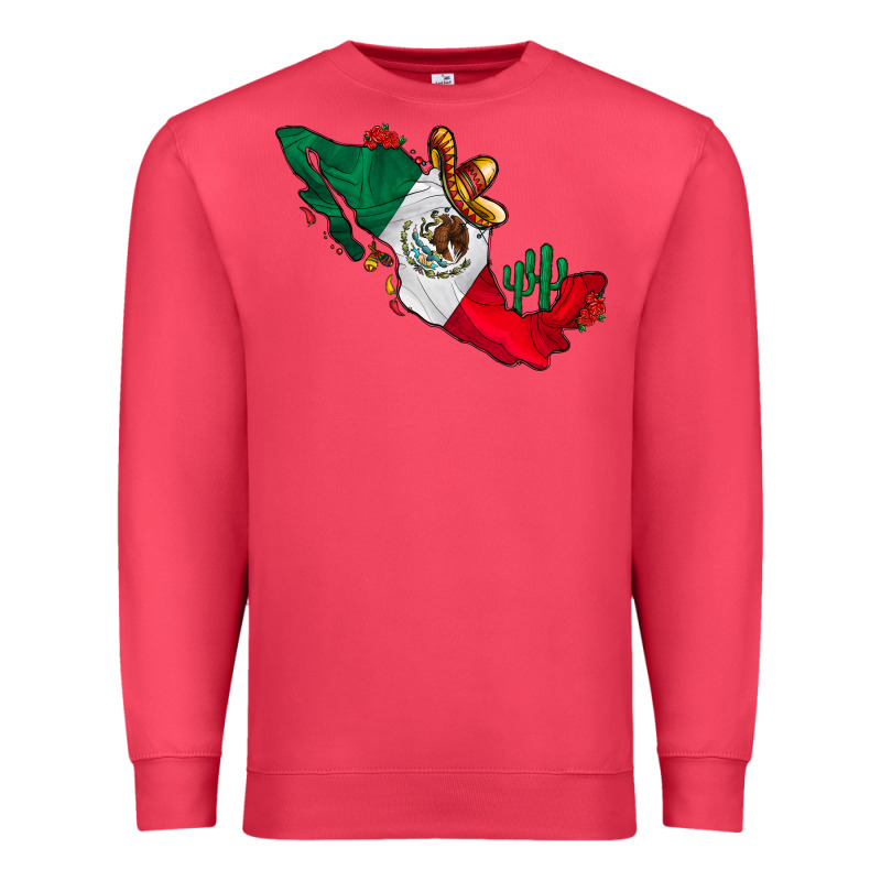 Mexico Premium Sweatshirt by CowhideDigitalArt | Teevron
