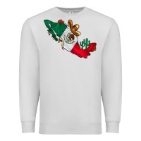 Dove Grey mexico Premium Sweatshirt - CowhideDigitalArt