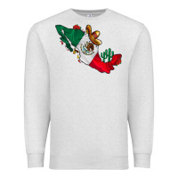 Oatmeal Heather mexico Premium Sweatshirt - CowhideDigitalArt