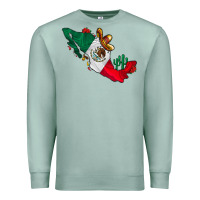 Seafoam mexico Premium Sweatshirt - CowhideDigitalArt