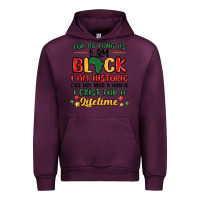 Mauve Wine black history month malia Urban Hoodie - MaliasSmallBusiness
