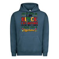 Pigment Midnight Navy black history month malia Urban Hoodie - MaliasSmallBusiness