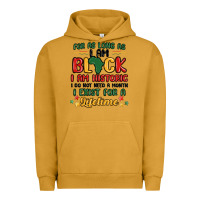 Pigment Peanut Butter black history month malia Urban Hoodie - MaliasSmallBusiness