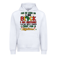 White black history month malia Urban Hoodie - MaliasSmallBusiness