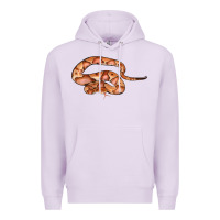 Copperhead Snake Illustrations Premium Hoodie | Teevron