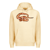 Pina Colada Copperhead Snake Illustrations Premium Hoodie - LillyAllenDesigns