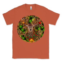 Copper Christmas Reindeer Classic Tee - RanaPortraitStore