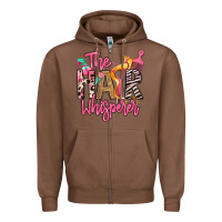 Chestnut the hair whisperer Zipper Hoodie - texasbilliewilder