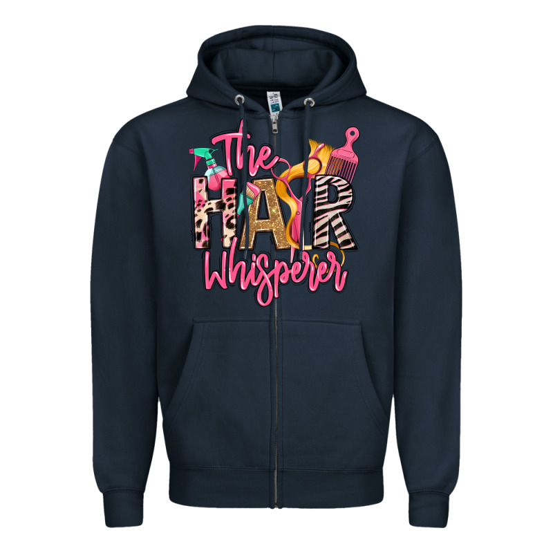 The Hair Whisperer Zipper Hoodie by texasbilliewilder | Teevron