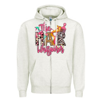 Oatmeal Heather the hair whisperer Zipper Hoodie - texasbilliewilder