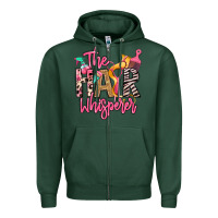 Sports Green the hair whisperer Zipper Hoodie - texasbilliewilder