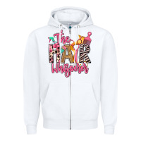 White the hair whisperer Zipper Hoodie - texasbilliewilder