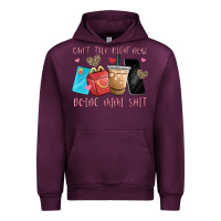 Mauve Wine can't talk right now doing mimi shit Urban Hoodie - MaliasSmallBusiness