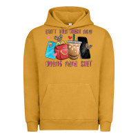 Pigment Peanut Butter can't talk right now doing mimi shit Urban Hoodie - MaliasSmallBusiness