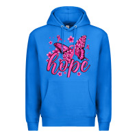 True Royal hope breast cancer butterfly Premium Hoodie - Jasminsmagicworld