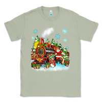 Matcha christmas santa and friends train Classic Tee - Zillion Design Studio