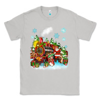 Moon Dust christmas santa and friends train Classic Tee - Zillion Design Studio