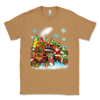 Toasted Coconut christmas santa and friends train Classic Tee - Zillion Design Studio