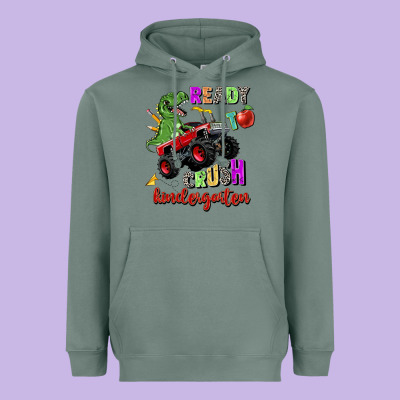 Ready To Crush Kindergarten Heavyweight Hoodie Designed By Zillion Design Studio