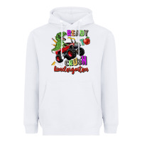 White ready to crush kindergarten Heavyweight Hoodie - Zillion Design Studio