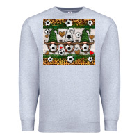 Heather Grey soccer gnome Premium Sweatshirt - HRA Design Shop